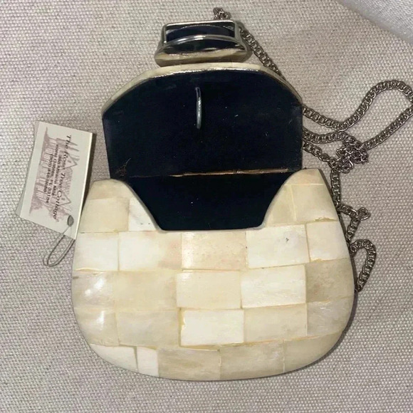 Buffalo Bone with semi precious stone bag - Picture 5 of 6
